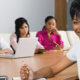 Multi Racial Women at Work Embrace HR Aylesbury Halo effect