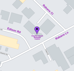 Streetmap Claydon House Business Centre for Embrace HR Aylesbury